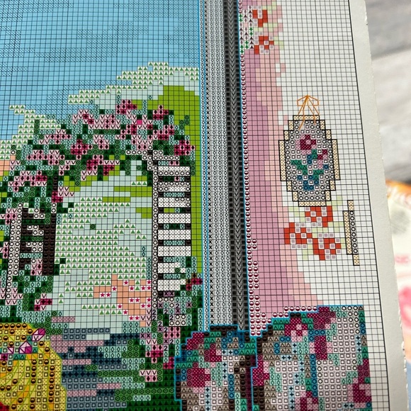 5/$25 Paula Vaughan Cross-Stitch Pattern Victorian wedding dress 2347 🪡 - Picture 6 of 8